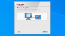 McAfee Product Removal tool
