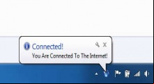 Internet Connection Notification